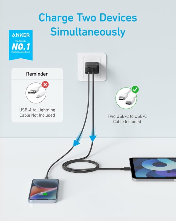 Anker iPhone 16 Charger, USB C Charger - Image 2