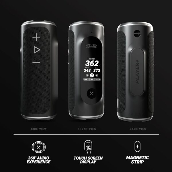 Blue Tees Golf Player+ GPS Speaker with Touch Screen Display - Image 9