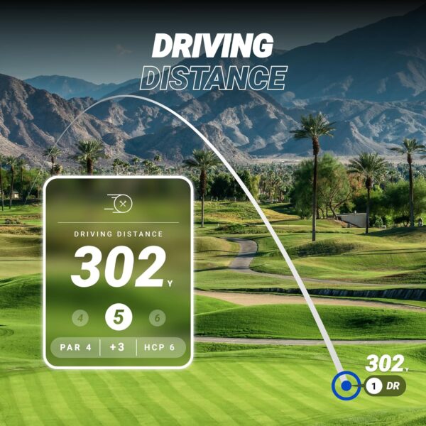 Blue Tees Golf Player+ GPS Speaker with Touch Screen Display - Image 8