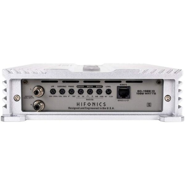 Hifonics BG-1900.1D Brutus Gamma Monoblock Super D Class 1900 Watt Car Audio Sound System Subwoofer Speaker Amp Amplifier - Image 3