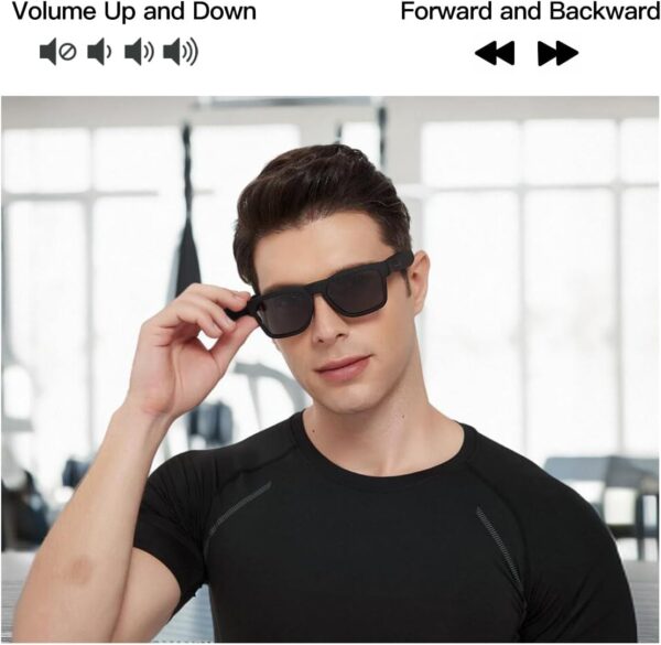 OhO Smart Glasses,Polarized Sunglasses with Bluetooth Speaker - Image 3