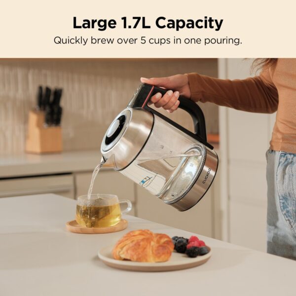 CUCKOO Electric Tea Kettle with Infuser - Image 6