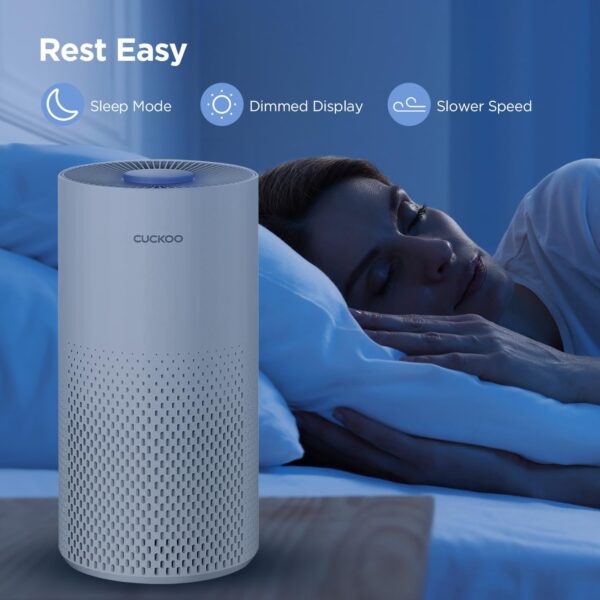 CUCKOO True HEPA Air Purifier for Bedroom Up to 456 sq. ft. - Image 5