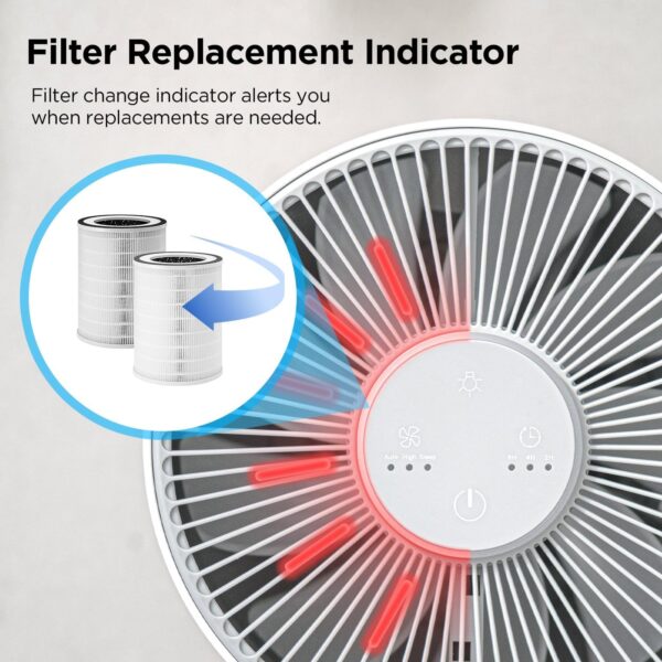 CUCKOO True HEPA Air Purifier for Bedroom Up to 456 sq. ft. - Image 7