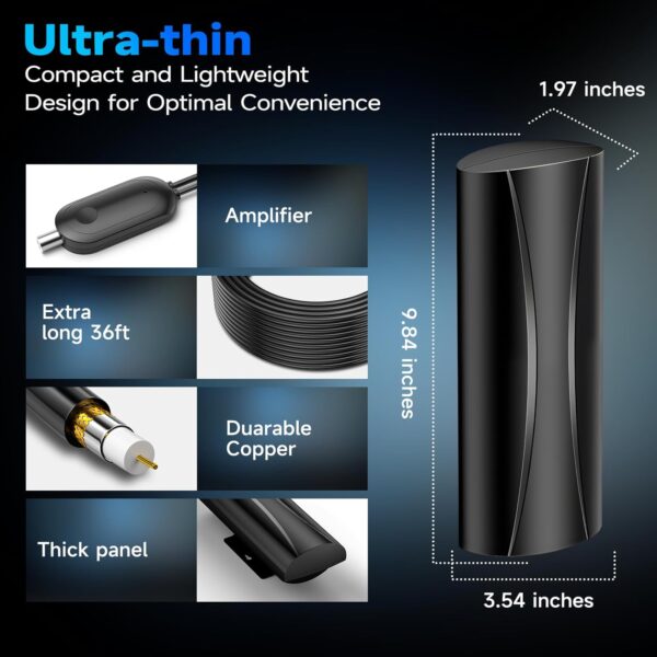 1800+ Miles Range Antenna for Smart TV - Image 2